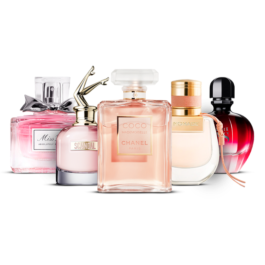 Σετ 5 Αρωμάτων – Miss Dior Absolutely Blooming, Scandal, Coco Mademoiselle, Nomade και Black XS  [100 ml το καθένα]