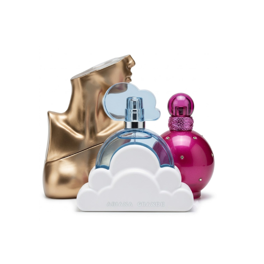 Σετ 3 Αρωμάτων | Cloud Eau de Parfum by Ariana Grande, Fantasy Eau de Parfum by Britney, Billie Eilish Eilish Eau de Parfum Spray 100ml Spears 100 ml