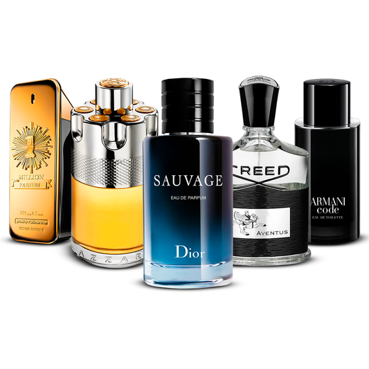 Σετ 5 Αρωμάτων  – 1 Million, Azzaro Wanted, Sauvage, Creed Aventus και Armani Code  [100 ml το καθένα]