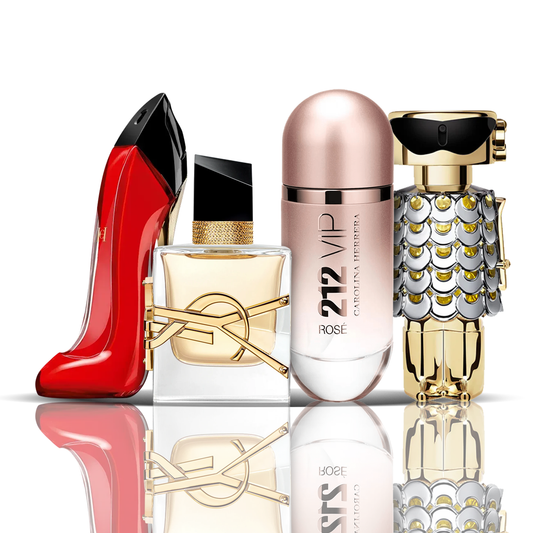 Σετ 4 Αρωμάτων | Very Good Girl + Libre + 212 VIP Rose + Fame 100 ml