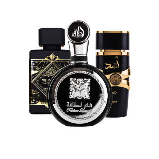 Σετ 3 Αρωμάτων | Club de Nuit Intense Man + Oud for Glory + Khamrah 100 ml