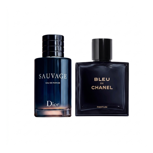 Σετ 2 Αρωμάτων | Dior Sauvage Eau de Parfum + Bleu de Chanel Eau de Parfum 100ml