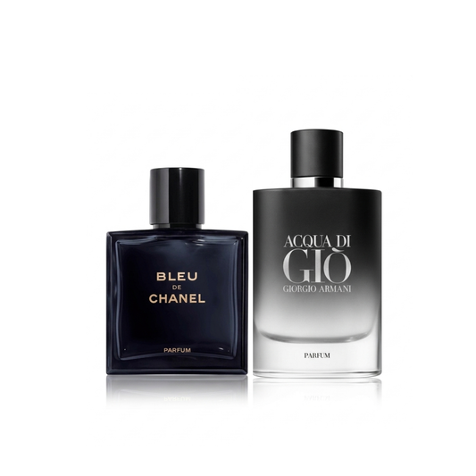 Σετ 2 Αρωμάτων |Giorgio Armani Acqua di Giò Parfum + Bleu de Chanel Eau de Parfum100ml