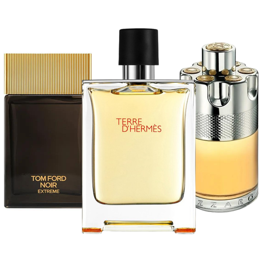Σετ 3 Αρωμάτων | Terre de’Hermes, Azzaro Wanted, Tom Ford Noir Extreme 100 ml
